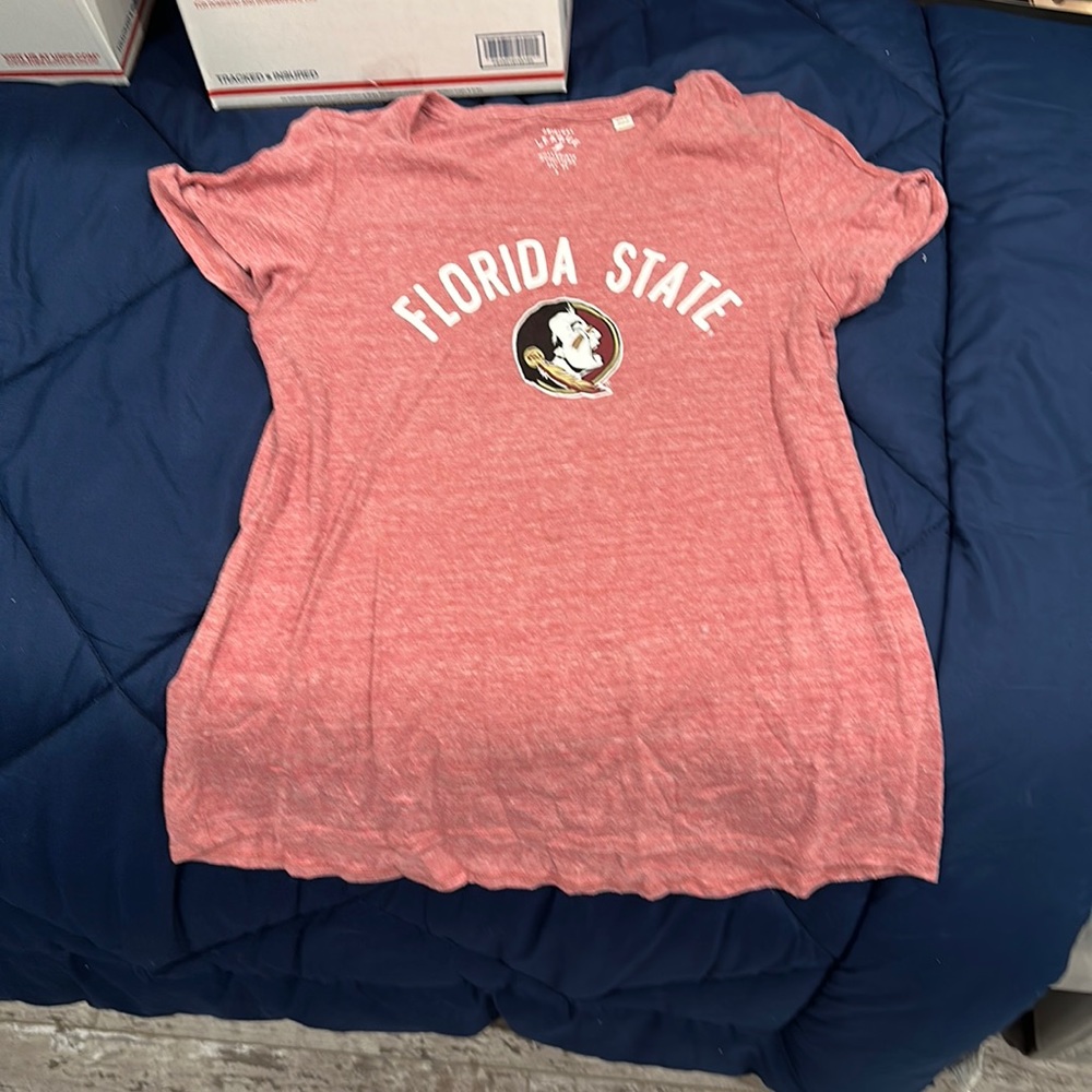 - Florida State College shirt for women. Size Large. Brand - ( League )